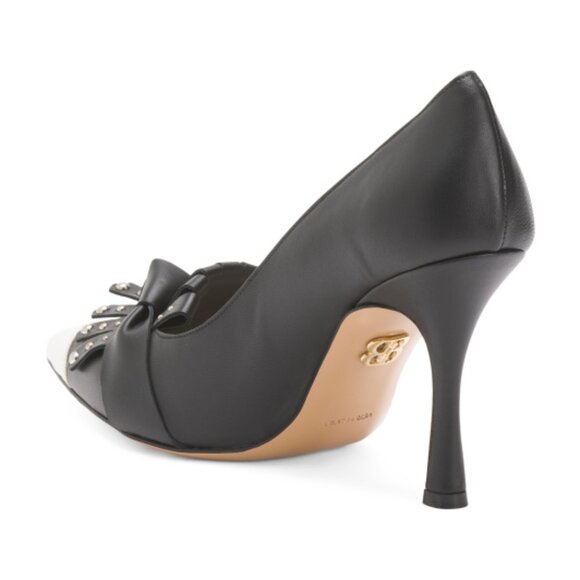 BEAUTIISOLES Made In Italy Leather Octavia Pumps - Picture 2 of 3